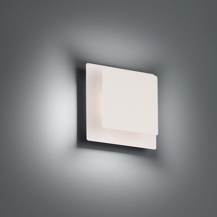 dweLED Greet 7" LED Wall Sconce 3000K, White