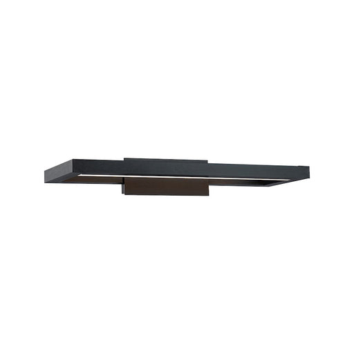 dweLED View 20" LED 1 Light Wall Light 3-CCT, Black/White