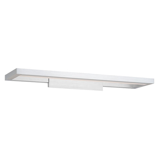 dweLED View 28" LED Wall Light 3-CCT, Aluminum/White