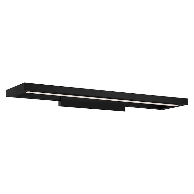 dweLED View 28" LED 1 Light Wall Light 3-CCT, Black/White