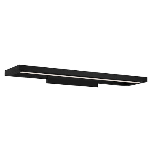 dweLED View 28" LED 1 Light Wall Light 3-CCT, Black/White