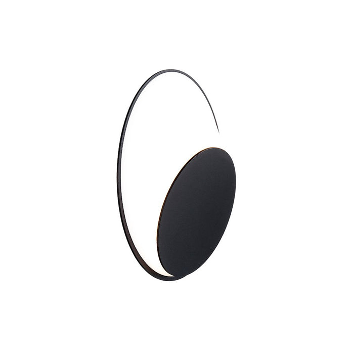 dweLED Ogle 9" LED Wall Sconce 2700K, Black