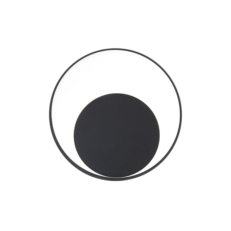 dweLED Ogle 9" LED Wall Sconce 4000K, Black