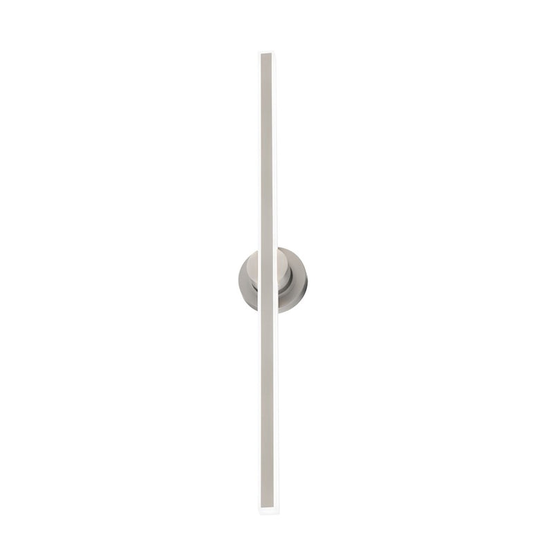 dweLED Bastone 26" LED Bath Vanity/Wall Light 3000K, Nickel