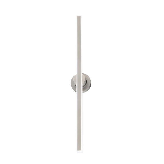 dweLED Bastone 26" LED Bath Vanity/Wall Light 3000K, Nickel