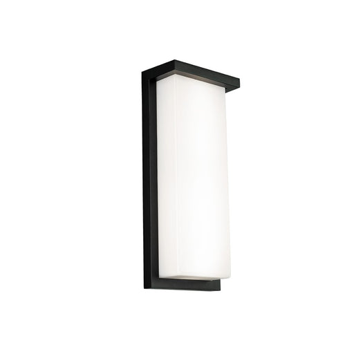WAC Lighting Vega 1Lt LED Outdoor Wall Light/13W, Black/White