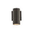 WAC Cylinder 1Lt LED Up/Down Wall Light, Bronze/White