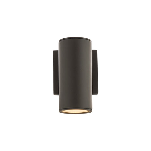 WAC Cylinder 1Lt LED Up/Down Wall Light, Bronze/White