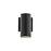 WAC Lighting Cylinder LED 1Lt Up/Down Outdoor Wall, Black