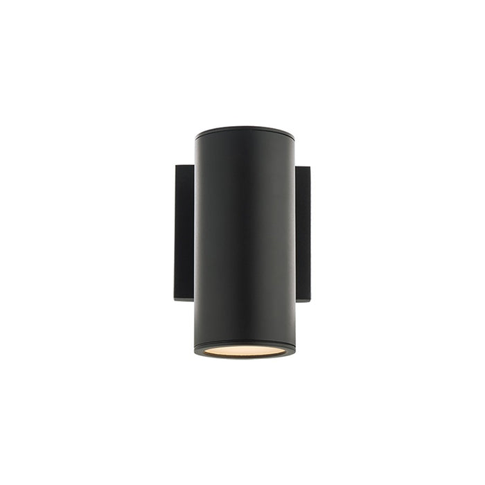 WAC Lighting Cylinder LED 1Lt Up/Down Outdoor Wall, Black