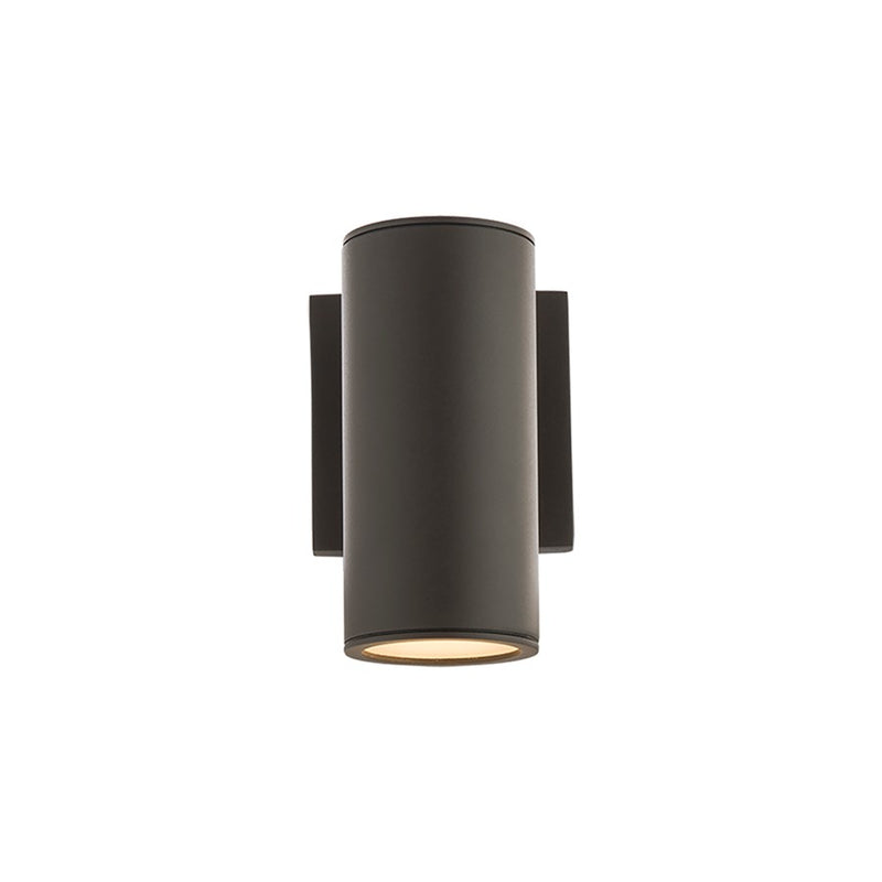 WAC Lighting Cylinder LED 1Lt Up/Down Outdoor Wall, Bronze