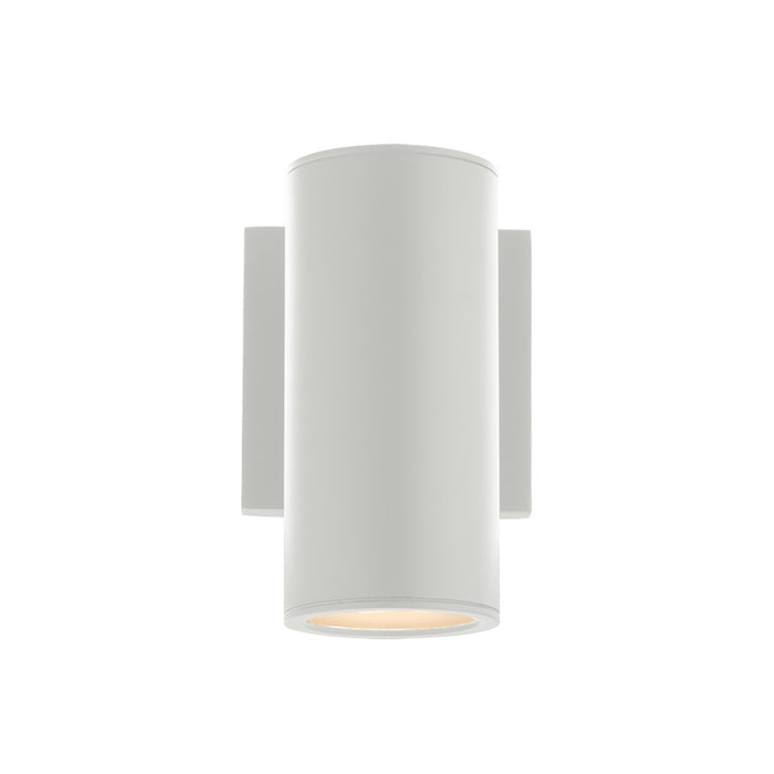 WAC Lighting Cylinder LED 1Lt Up/Down Outdoor Wall, White