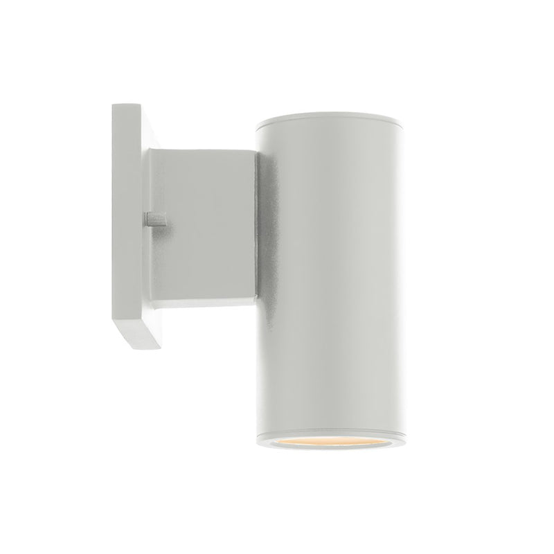 WAC Lighting Cylinder LED 1Lt Up/Down Outdoor Wall, White