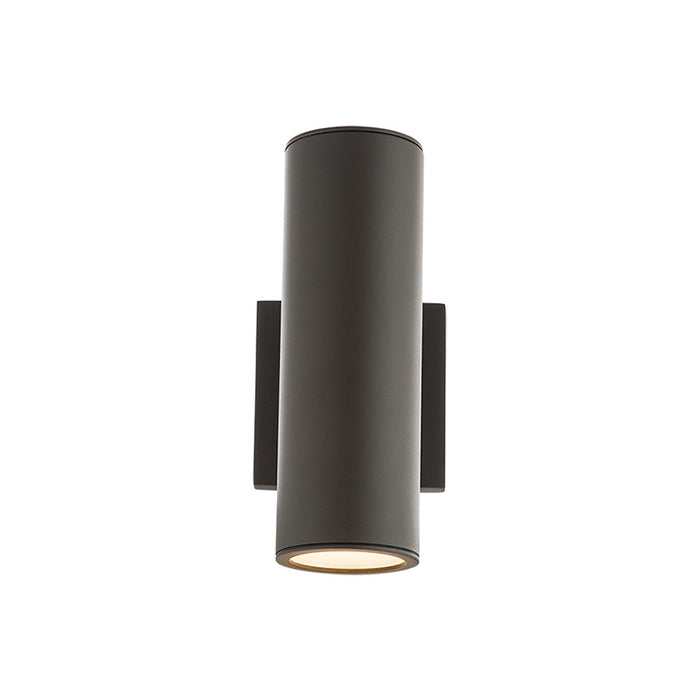 WAC Cylinder 2Lt LED Up/Down Wall Light, Bronze/White