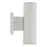 WAC Lighting Cylinder LED 2Lt Up/Down Outdoor Wall, White