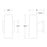 WAC Lighting Cylinder LED 2Lt Up/Down Outdoor Wall, White