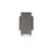 WAC Lighting Cubix LED 1Lt Up/Down Outdoor Wall Light , Black