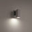 WAC Lighting Cubix LED 1Lt Up/Down Outdoor Wall Light , Black