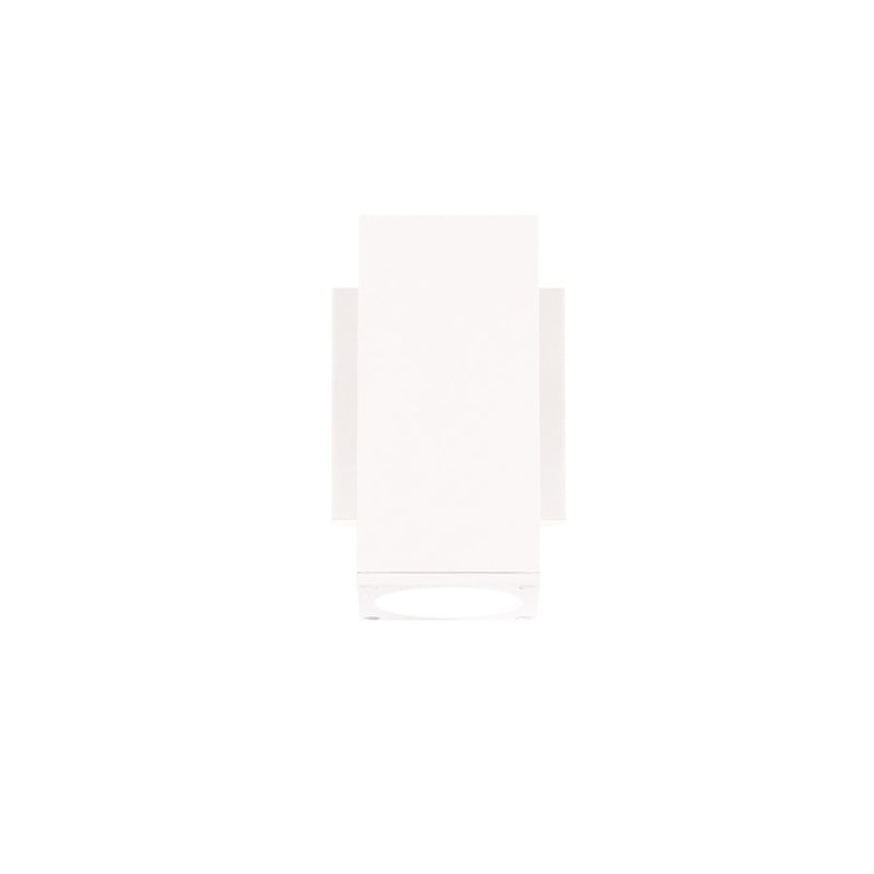 WAC Lighting Cubix LED 1Lt Up/Down Outdoor Wall Light , White