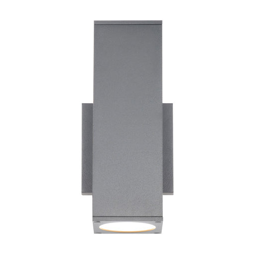 WAC Lighting Cubix LED 2Lt Up/Down Outdoor Wall Light , Black