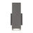 WAC Lighting Cubix LED 2Lt Up/Down Outdoor Wall , Bronze