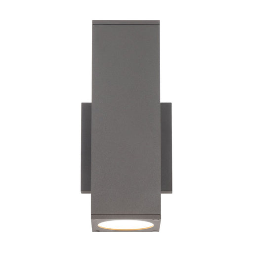 WAC Lighting Cubix LED 2Lt Up/Down Outdoor Wall , Bronze