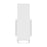 WAC Lighting Cubix LED 2Lt Up/Down Outdoor Wall Light , White