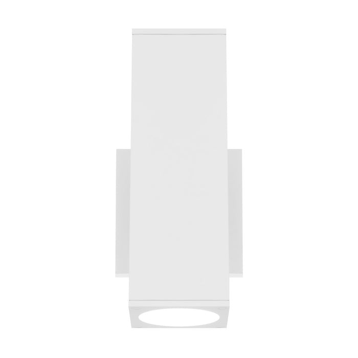 WAC Lighting Cubix LED 2Lt Up/Down Outdoor Wall Light , White