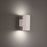 WAC Lighting Cubix LED 2Lt Up/Down Outdoor Wall Light , White