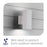 WAC Lighting Cubix LED 2Lt Up/Down Outdoor Wall Light , White