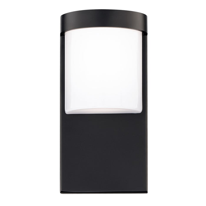 WAC Midtown 1Lt LED Indoor/Outdoor Wall Light, Black/White