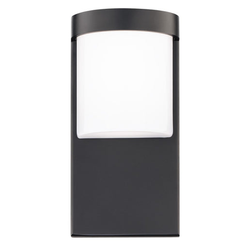 WAC Lighting Midtown 1Lt LED Outdoor Wall/15W, Black/White