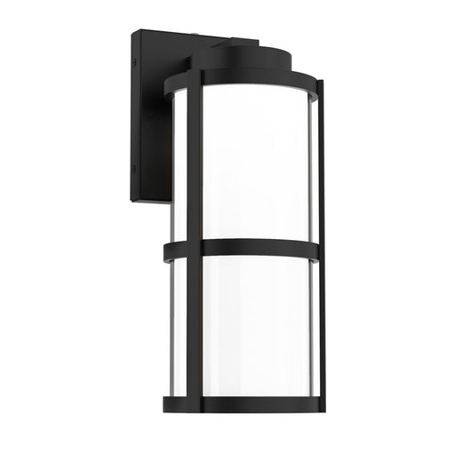 WAC Lantern 1Lt LED 14" Outdoor Wall Light, Black/Clear/Frost - WS-W250114-CS-BK