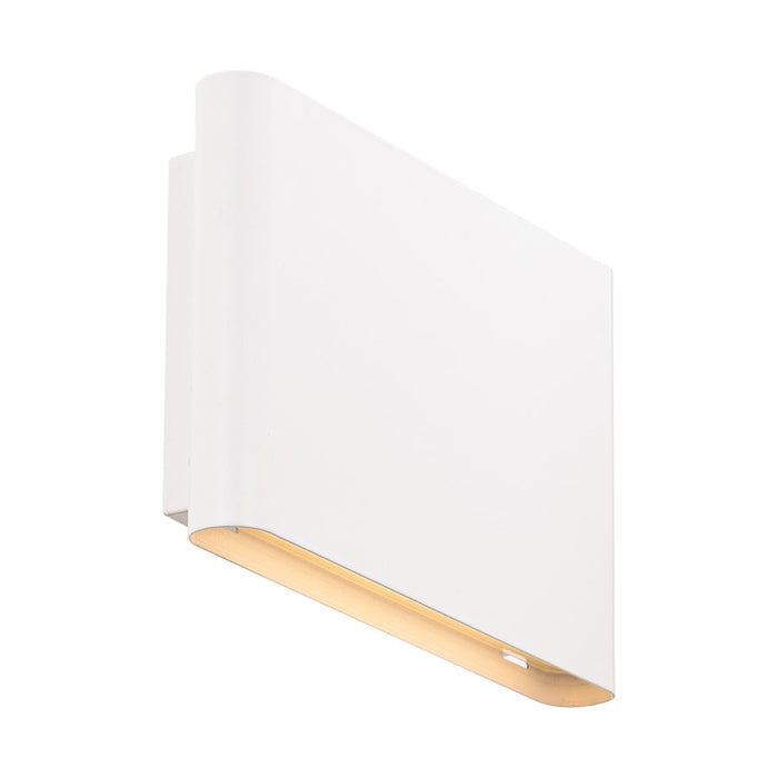 WAC Tablet 2Lt LED Outdoor Wall Light, White/Frosted - WS-W250305-CS-WT