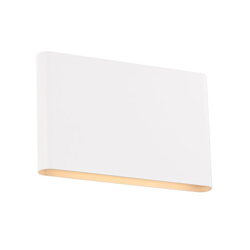 WAC Tablet 2Lt LED Outdoor Wall Light, White/Frosted