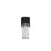 dweLED Nord 12" LED 2 Light In/Out Wall Light 3000K, Black/Clear
