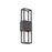 dweLED Nightvision LED 2 Light In/Out Wall 3000K, Black/Gold