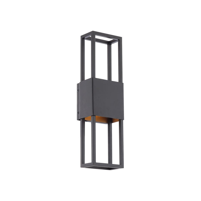 dweLED Nightvision LED 2 Light In/Out Wall 3000K, Black/Gold