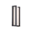dweLED Axel LED 1 Light In/Out Wall Light 3000K, Black/Opal