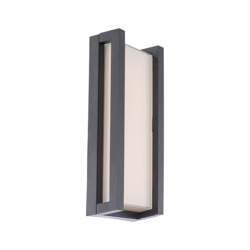 dweLED Axel LED 1 Light In/Out Wall Light 3000K, Black/Opal