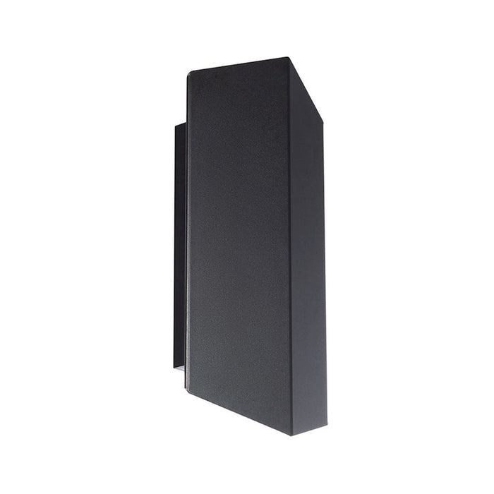 WAC DweLED Summit 2 Light 14" LED Outdoor Wall, Black/Silk