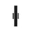 dweLED Bastone 18" LED Outdoor Wall Sconce 3000K, Black