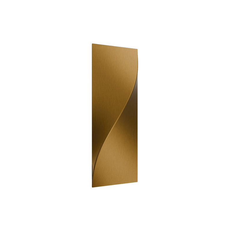 WAC Lighting Double Diamond 20in 1-Light Wall Sconce | Contemporary Aged Brass Aluminum and Frosted Acrylic | Living Room & Bedroom | Model WS101620-AB