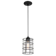 Westinghouse 1 Light Pendant, Oil Rubbed Bronze/Cage Shade - 6100600