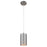 Westinghouse Phelps 1 Light Pendant, Brushed Nickel/Metal Shade - 6101200
