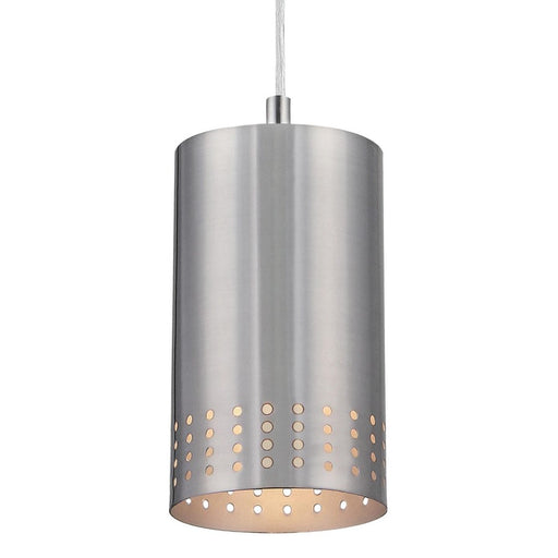 Westinghouse Phelps 1 Light Pendant, Brushed Nickel/Metal Shade