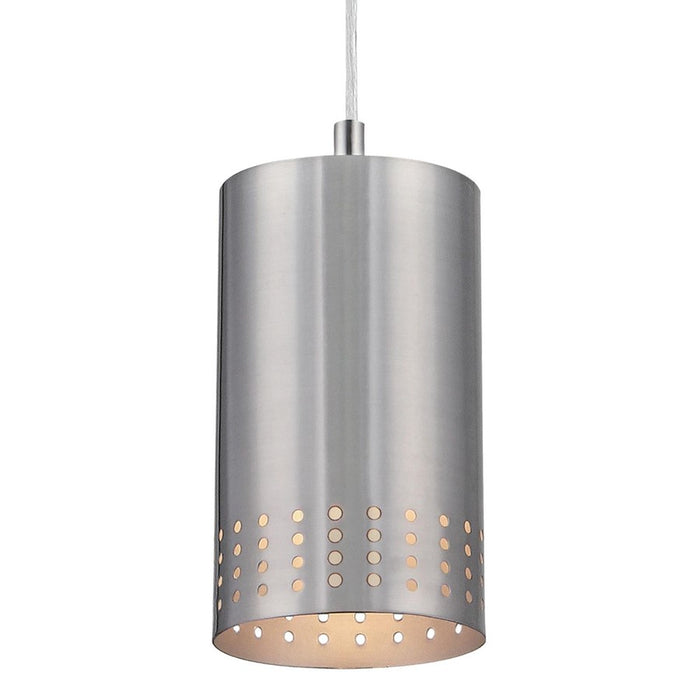 Westinghouse Phelps 1 Light Pendant, Brushed Nickel/Metal Shade