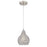 Westinghouse Kelcie 1Lt Pendant, Brushed Nickel/Crystal Jewel Shade - 6103700