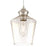 Westinghouse Ramsey 1 Light Pendant, Brushed Nickel/Clear Glass