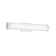 Westinghouse Ashwin 1 Light 25" Wall Light, Nickel/Frosted Acrylic - 6112100